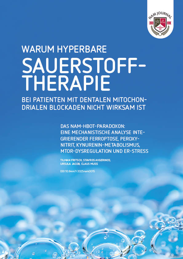 Warum hyperbare Sauerstofftherapie bei Patienten mit dentalen mitochondrialen Blockaden nicht wirksam ist