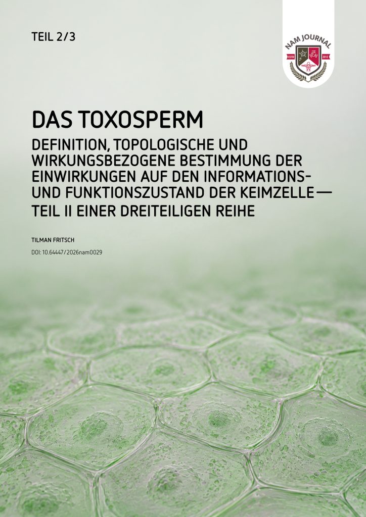 Das Toxosperm. Die präkopulären Faktoren – Teil 2